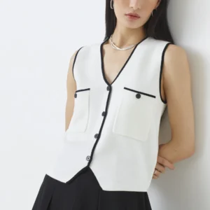 Gilet in maglia Gino-Suncoo Paris