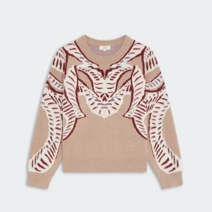 Maglia Pandori fantasia tortora