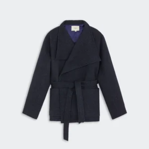 Cappotto Elvis in lana con cintura