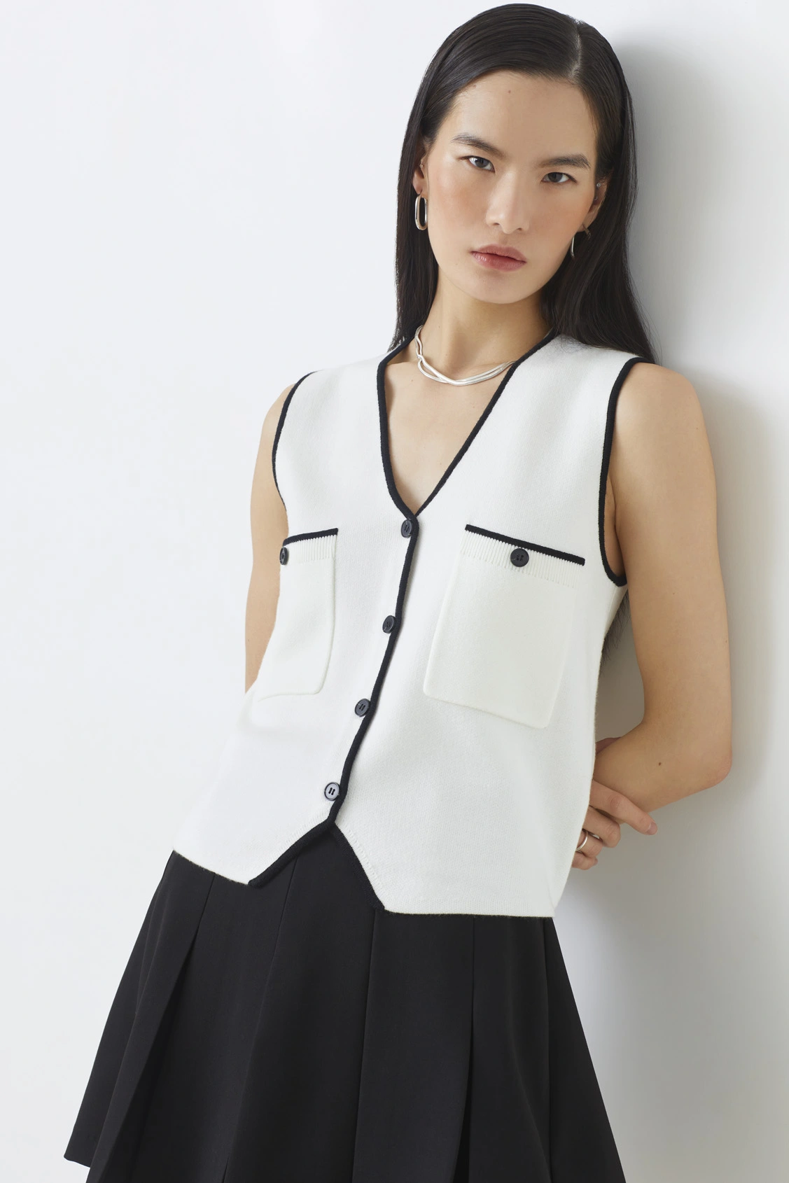 Gilet in maglia Gino-Suncoo Paris