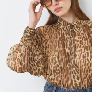 Camicia Lux Leopardata